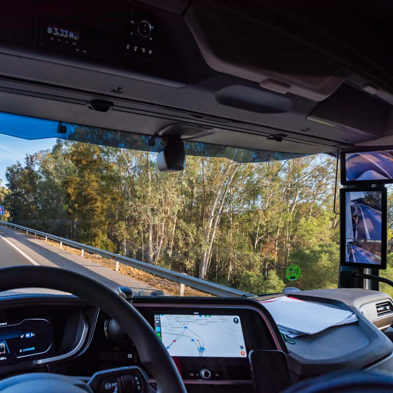 eld in dash of vehicle